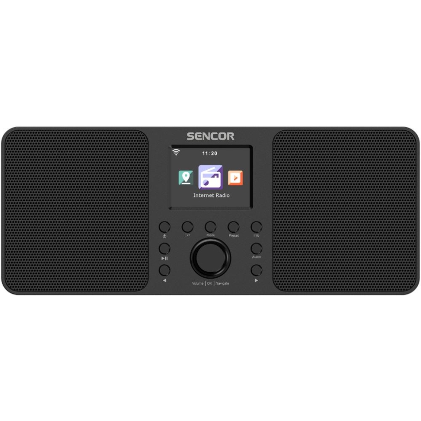 Sencor - Internet-Radio 20W/5V Wi-Fi + Fernbedienung