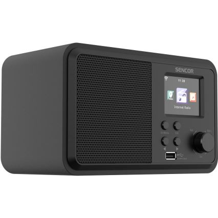 Sencor - Internet-Radio 4W/5V Wi-Fi + Fernbedienung
