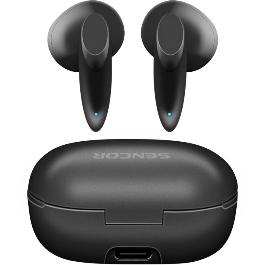 Sencor - Kabellose Kopfhörer IPX4 schwarz