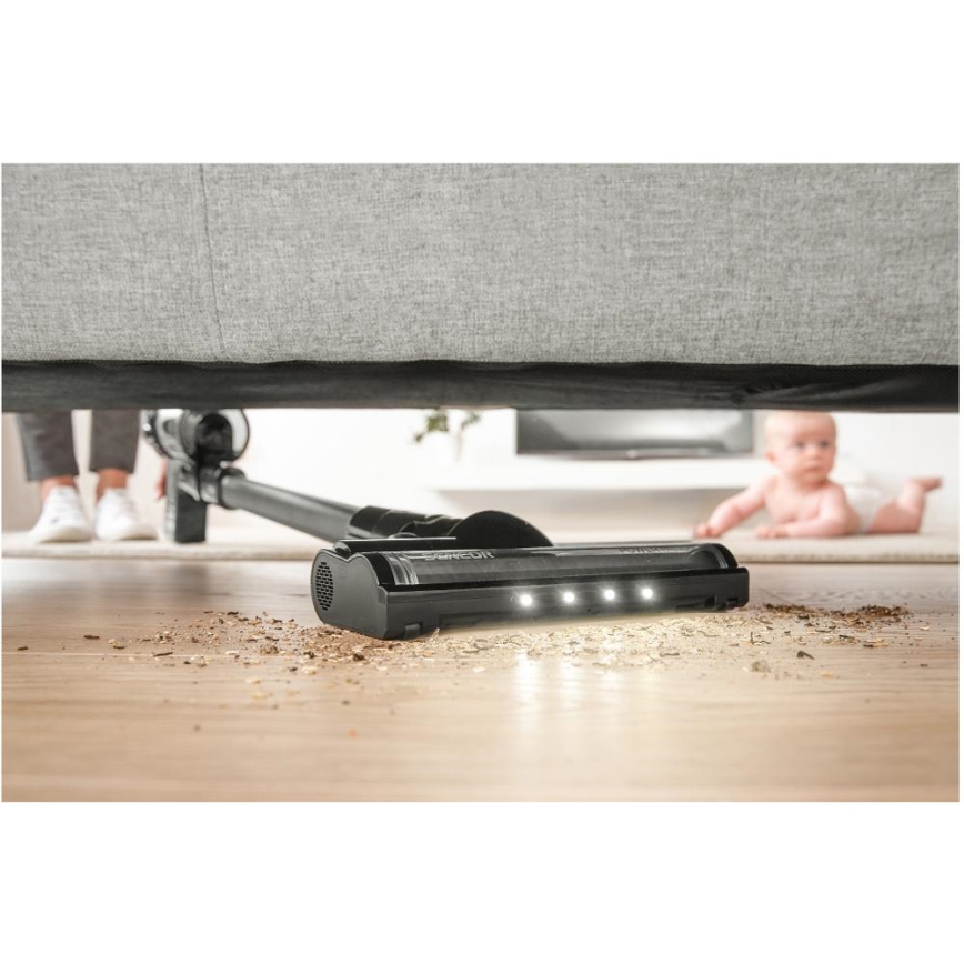 Sencor - Kabelloser Stabstaubsauger 2in1 250W/2200 mAh schwarz