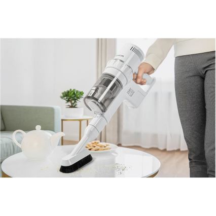 Sencor - Kabelloser Stabstaubsauger 2in1 250W/2200 mAh Weiß