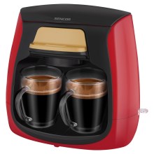 Sencor - Kaffeemaschine mit zwei Tassen 500W/230V