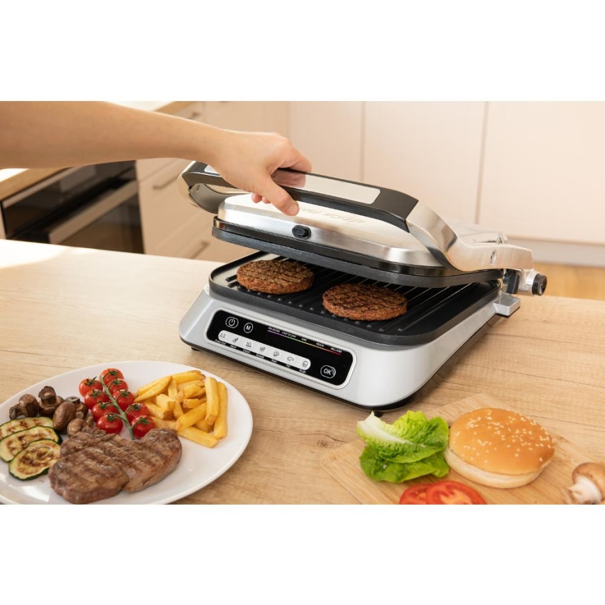 Sencor - Kontaktgrill 2100W/230V mattchrom