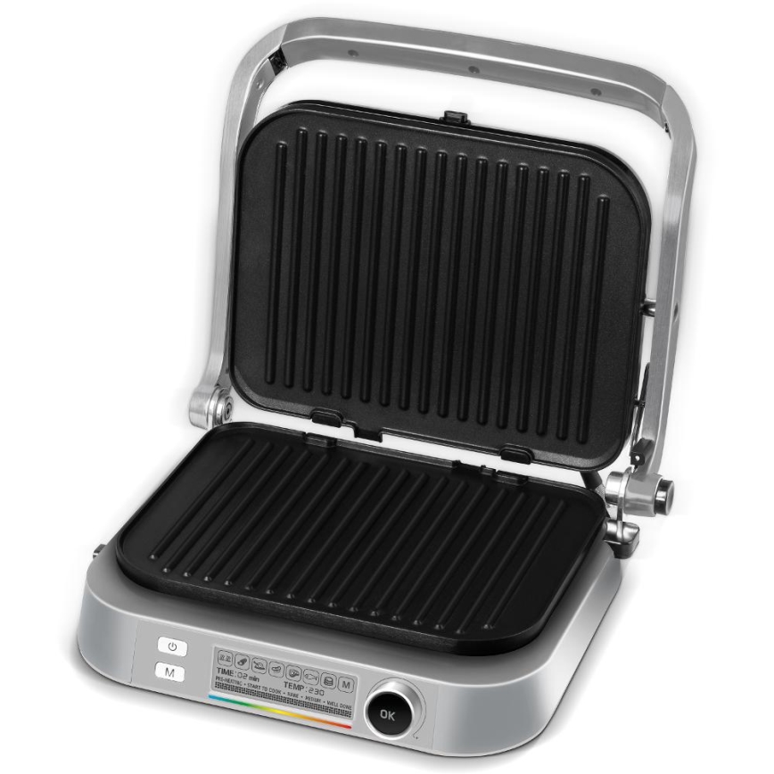 Sencor - Kontaktgrill 2100W/230V mattchrom