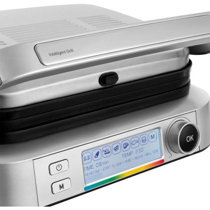 Sencor - Kontaktgrill 2100W/230V mattchrom