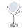 Sencor - Kosmetikspiegel mit LED-Hintergrundbeleuchtung LED/5W/230V Edelstahl