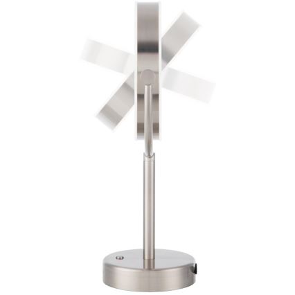 Sencor - Kosmetikspiegel mit LED-Hintergrundbeleuchtung LED/5W/230V Edelstahl
