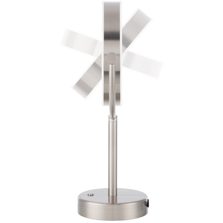 Sencor - Kosmetikspiegel mit LED-Hintergrundbeleuchtung LED/5W/230V Edelstahl