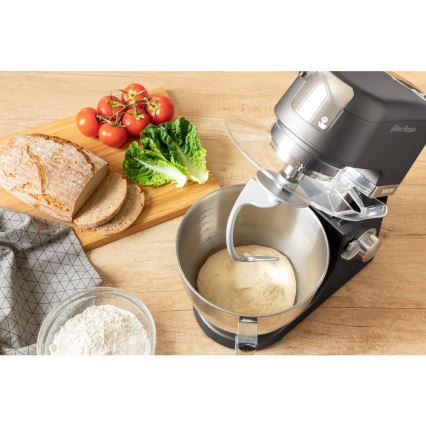 Sencor - Küchenmaschine mit Edelstahlschüssel 1000W/230V grau