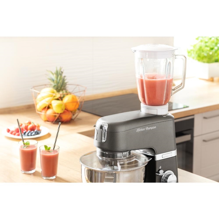 Sencor - Küchenmaschine mit Edelstahlschüssel 1000W/230V grau