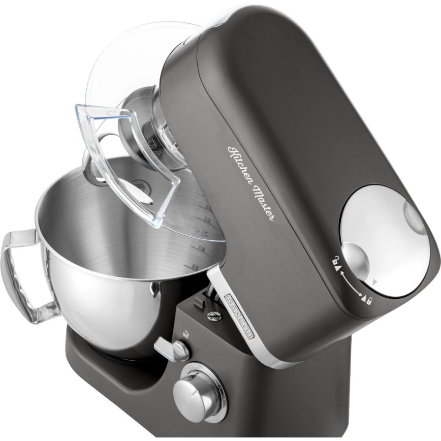 Sencor - Küchenmaschine mit Edelstahlschüssel 1000W/230V grau