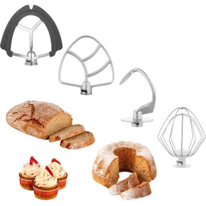 Sencor - Küchenmaschine mit Edelstahlschüssel 1000W/230V grau