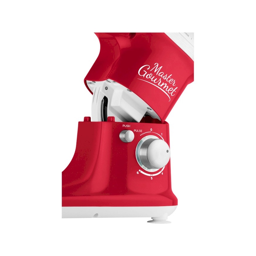 Sencor – Küchenroboter mit Edelstahlschüssel 600W/230V rot