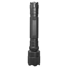 Sencor – LED-Aluminium-Taschenlampe LED/5W/3xD IP44 schwarz