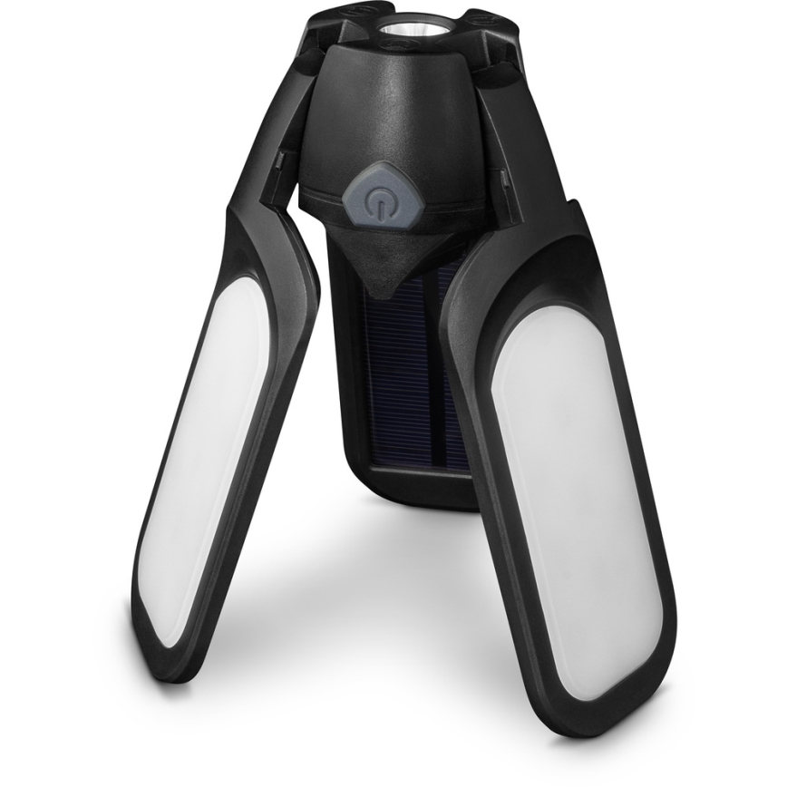 Sencor - wiederaufladbare LED-Campinglampe mit Solarpanel LED/3W/1600 mAh IPX4