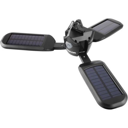 Sencor – Aufladbare LED-Camping-Taschenlampe mit Solarpanel LED/3W/1600 mAh IPX4