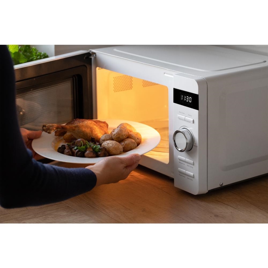 Sencor - Mikrowelle 800 W/230 V, 17 l, weiß