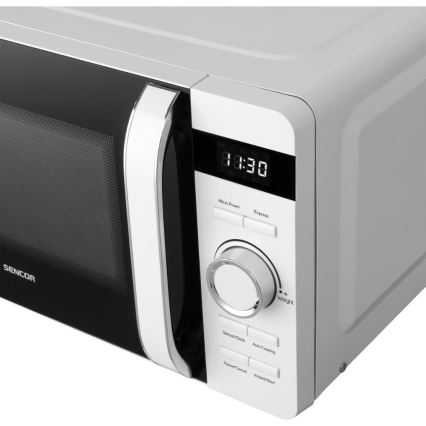 Sencor - Mikrowelle 800 W/230 V, 17 l, weiß