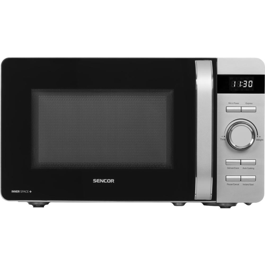Sencor - Mikrowelle 800W/230V 17 l silber