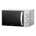 Sencor - Mikrowelle mit Grillfunktion 700W/1000W/230V 20 l mattes Chrom
