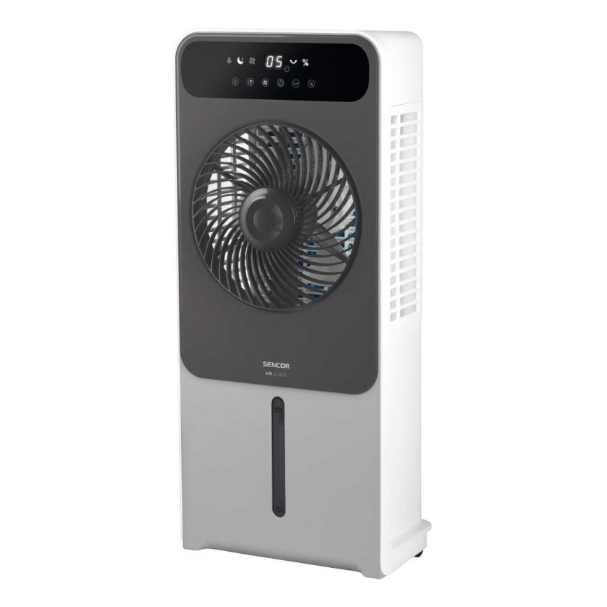 Sencor - Mobiler Luftkühler 28W/230V grau + Fernbedienung