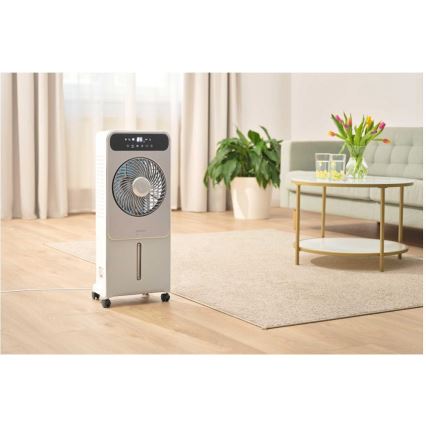 Sencor - Mobiler Luftkühler 28W/230V grau + Fernbedienung