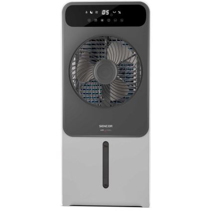 Sencor - Mobiler Luftkühler 28W/230V grau + Fernbedienung