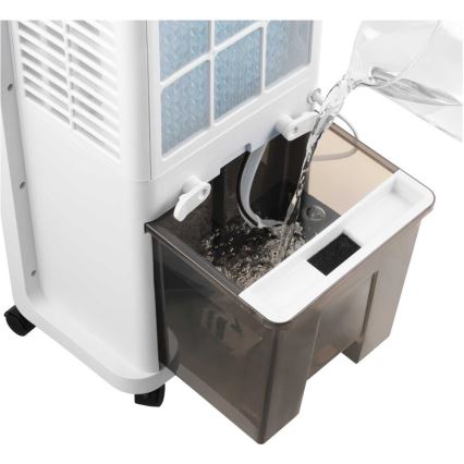 Sencor - Mobiler Luftkühler 28W/230V grau + Fernbedienung