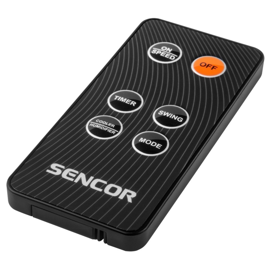Sencor - Mobiler Luftkühler 3in1 110W/230V silber/schwarz + Fernbedienung