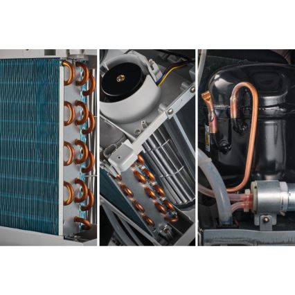 Sencor - Mobiles Klimagerät 4-in-1, 200 W/230 V, 1800 BTU, weiß, mit Fernbedienung