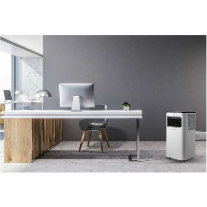 Sencor - Mobiles Smart-Klimagerät 3in1 mit komplettem Zubehör 1050W/230V 10000 BTU Wi-Fi + Fernbedienung