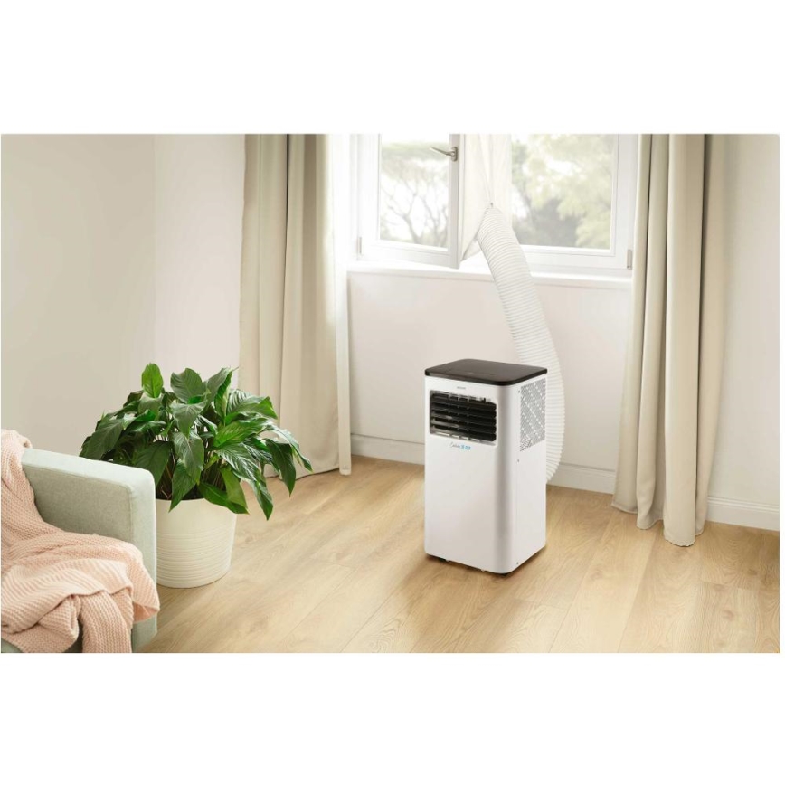 Sencor - Mobiles Smart-Klimagerät 3in1 mit komplettem Zubehör 1050W/230V 10000 BTU Wi-Fi + Fernbedienung