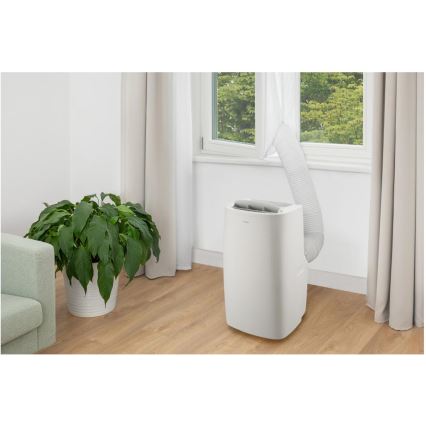 Sencor - Mobiles Smart-Klimagerät 3in1 mit komplettem Zubehör 1700W/230V 16000 BTU Wi-Fi + Fernbedienung