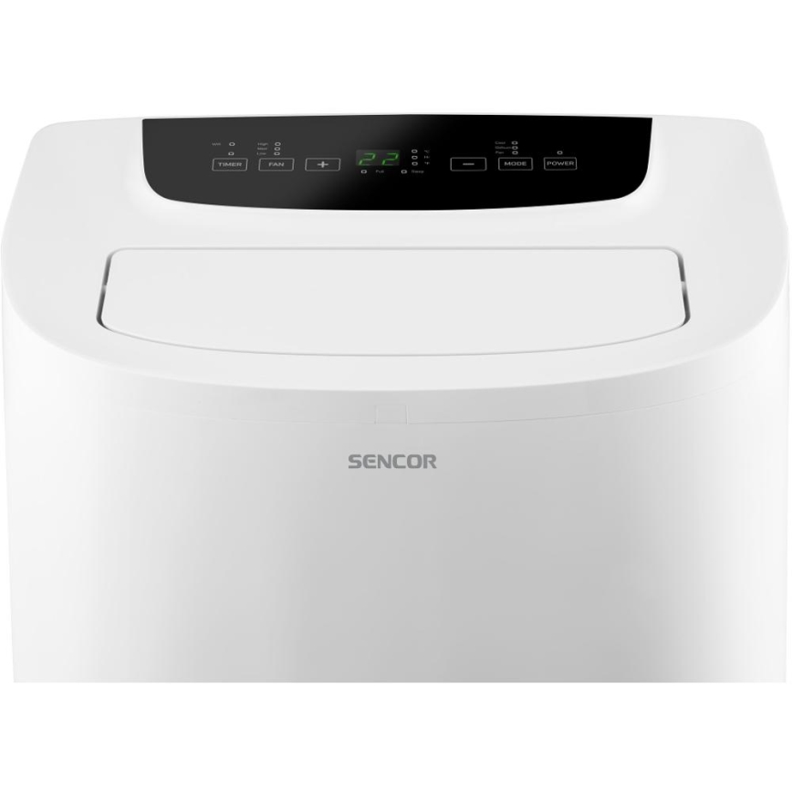 Sencor - Mobiles Smart-Klimagerät 3in1 mit komplettem Zubehör 1700W/230V 16000 BTU Wi-Fi + Fernbedienung