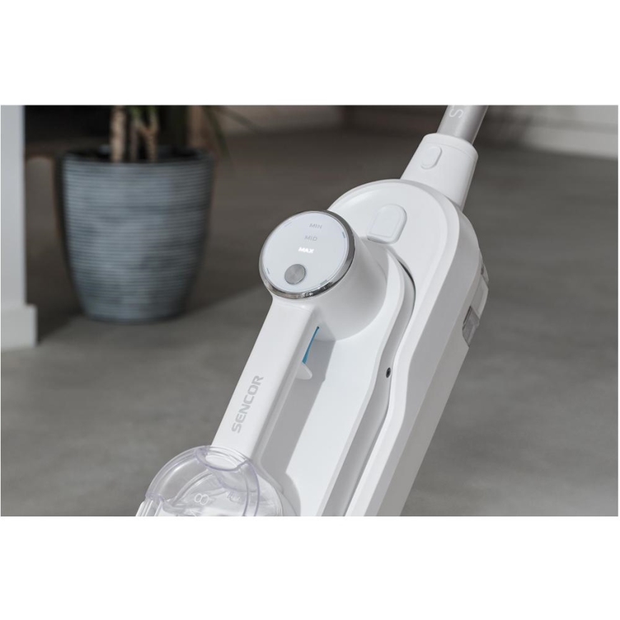 Sencor - Multifunktionaler Dampfmopp 2in1 1500W/230V IPX4 Weiß