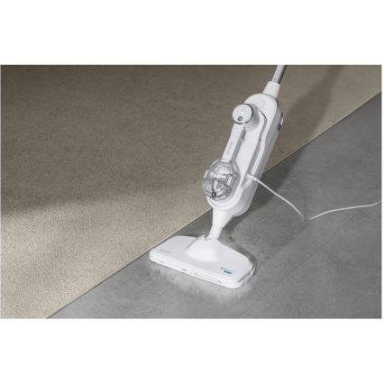 Sencor - Multifunktionaler Dampfmopp 2in1 1500W/230V IPX4 Weiß