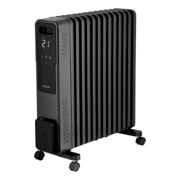 Sencor - Ölradiator mit 13 Heizrippen 1000/1500/2730W/230V WLAN schwarz