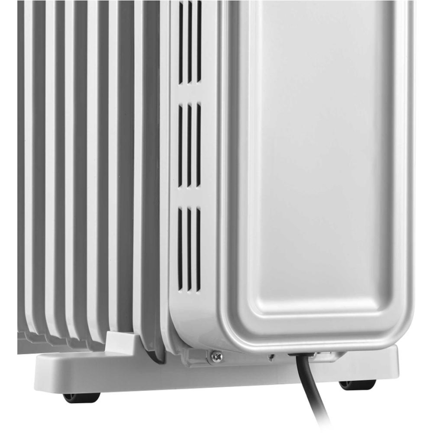 Sencor - Ölradiator mit 13 Rippen, 1.000–2.500 W / 230 V, weiß, inkl. Fernbedienung