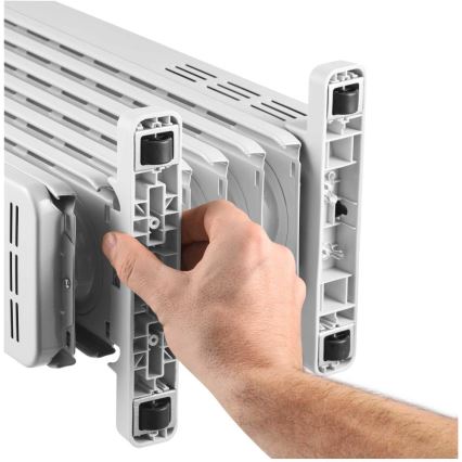 Sencor - Ölradiator mit 7 Rippen, 600/900/1500 W, 230 V, weiß