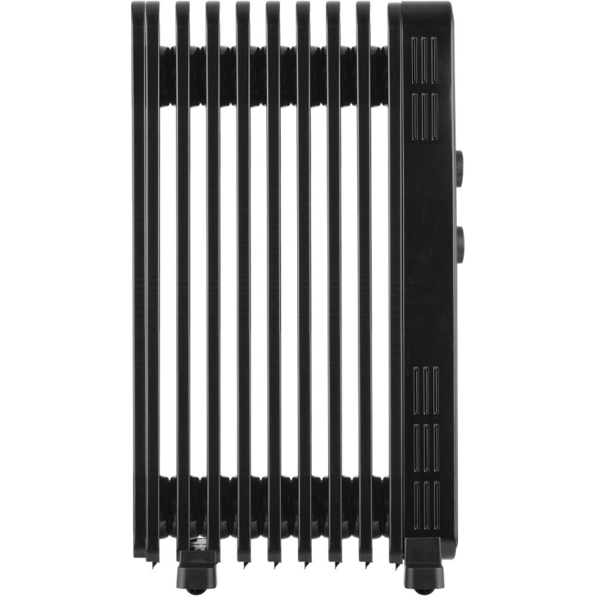 Sencor - Ölradiator mit 9 Rippen 800/1200/2000W/230V schwarz