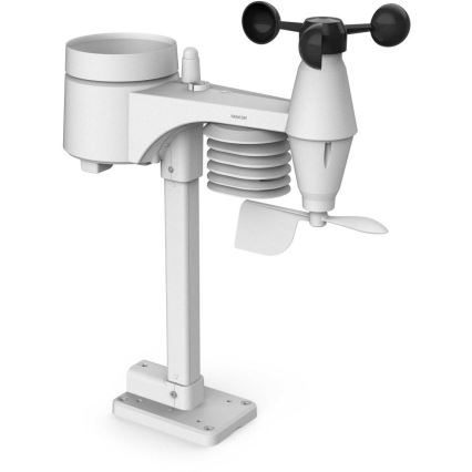 Sencor - Professionelle Wetterstation mit farbigem LCD-Display und Wecker 5V/3xAAA + 3xAA