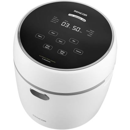 Sencor - Reiskocher 350 W/230 V 0,6 l weiß