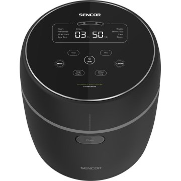 Sencor - Reiskocher 350W/230V 0,6 l schwarz