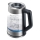 Sencor - Schnellkoch-Wasserkocher mit Temperaturregelung 1,7 l 2200W/230V mattes Chrom/schwarz