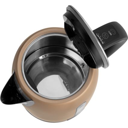 Sencor - Wasserkocher mit Temperaturregelung 1,7 l 2150W/230V braun