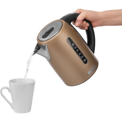 Sencor - Wasserkocher mit Temperaturregelung 1,7 l 2150W/230V braun