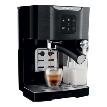 Sencor - Siebträgermaschine Espresso 1450 W/230 V schwarz/mattchrom