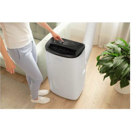 Sencor - Intelligente mobile Klimaanlage 4-in-1 mit komplettem Zubehör 1750W/230V 18000 BTU Wi-Fi weiß + Fernbedienung