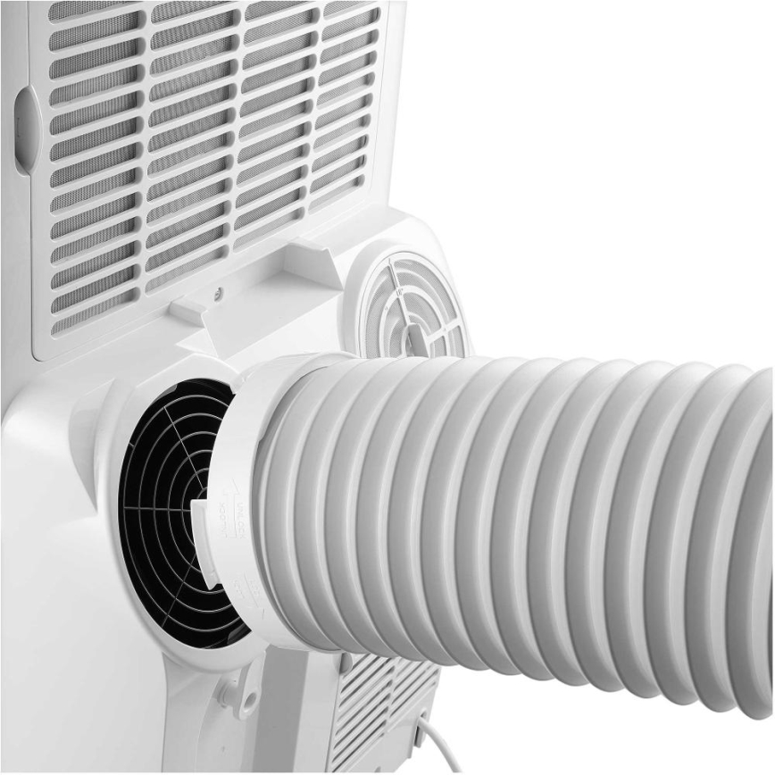 Sencor - Intelligente mobile Klimaanlage 4-in-1 mit komplettem Zubehör 1750W/230V 18000 BTU Wi-Fi weiß + Fernbedienung