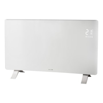 Sencor - Smarter elektrischer Direktheizer/Konvektor 1200/2400W/230V IP24 Wi-Fi weiß